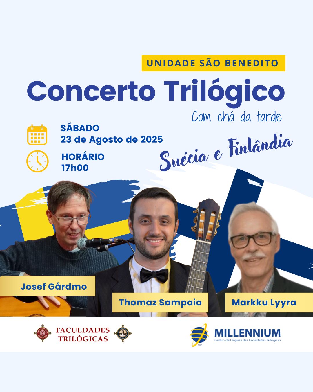CONCERTO TRILÓGICO com Chá da Tarde