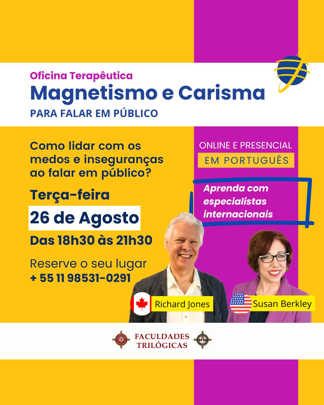 oficina magnetismo e carisma